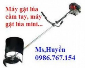 Bán máy gặt lúa cầm tay mini chạy xăng giá rẻ cho bà con