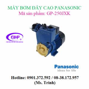 Máy bơm đẩy cao Panasonic GP-250JXK mẫu mã mới