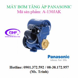 Máy bơm tăng áp Panasonic A-130JAK thiết kế mới