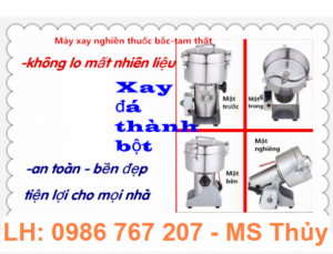 Máy xay tam thất VNS-800 (800g), máy nghiền tam thất giá rẻ