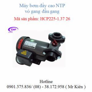 Máy bơm đẩy cap NTP HCP225-1.37 26