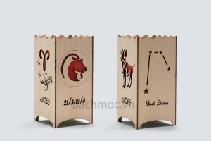 Đèn gỗ Dego cung hoàng đạo - Quà tặng siêu độc đáo