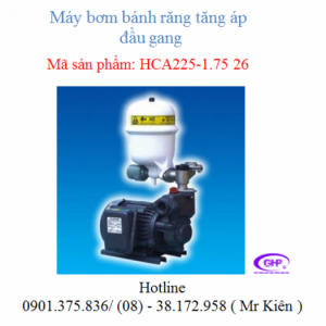 Máy bơm tăng áp đầu gang HCA225-1.75 26