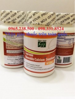 Supreme Chewable Calcium – Viên ngậm bổ sung canxi tự nhiên