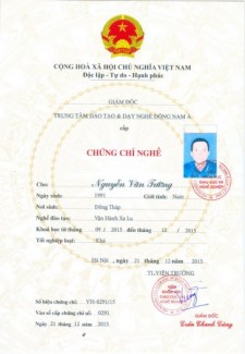 Cấp nhanh chứng chỉ lái máy lu, chứng chỉ vận hành máy lu trên toàn quốc