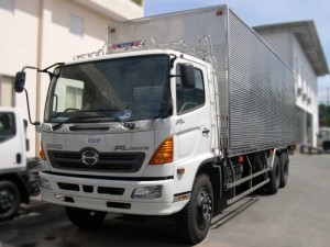 Bán trả góp xe tải Hino 3 chân Thùng Ngắn 7,6M -9.3M