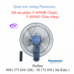 Quạt treo tường Panasonic F-409MB / F-409MG