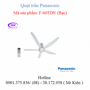 Quạt trần 5 cánh Panasonic F-60TDN