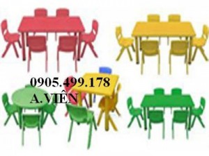 bàn ghế mầm non nhập khẩu