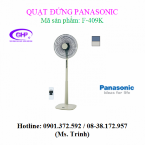 Quạt đứng Panasonic F-409K mẫu mã mới