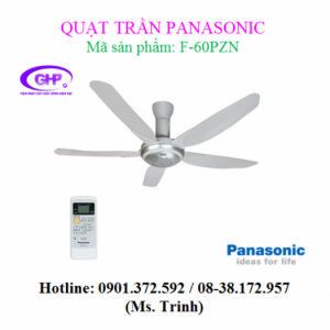 Quạt trần 5 cánh Panasonic F-60PZN giá rẻ nhất TPHCM