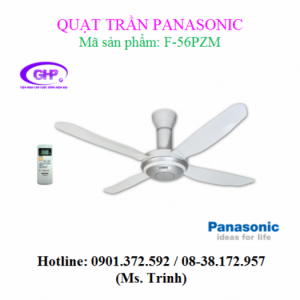 Quạt trần Panasonic F-56PZM cảm ứng nhiệt Sensor giá tốt