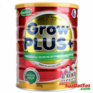 Sữa Nuti Grow Plus đỏ 900g