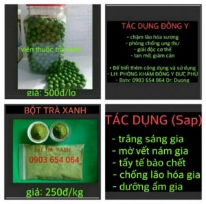 Tìm Đại Lý Cung Cấp Bột Trà Xanh & Dược Liêu (spa)