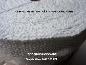 Vải Ceramic dạng bảng 50mm