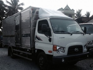 HuynDai HD99 giao xe nhanh, thùng kín, mui bạc,nhập khẩu 2016