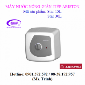 Máy nước nóng gián tiếp Ariston Star 30L