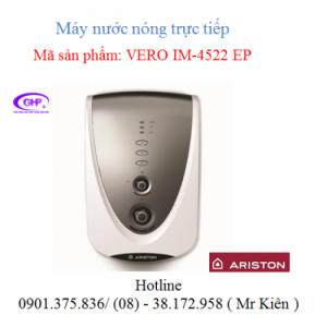 Máy nước nóng trực tiếp có bơm Ariston VERO IM-4522 EP