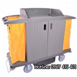 Xe phụ vụ phòng khách sạn 2 túi cao cấp