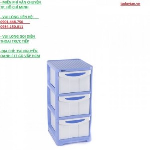 Hãy tiết kiệm diện tích căn phòng bạn với Tủ nhựa duy tân lớn 3 ngăn