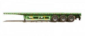 Sơ mi rơ mooc sàn DOOSUNG ( chở container) 40 feet, 3 trục Giao Xe Toàn Quốc Trả Góp
