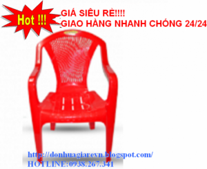 Ghế nhựa bành xoay002VT