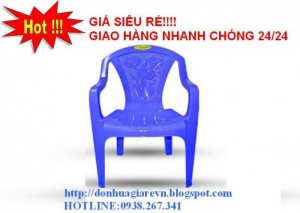 Ghế nhựa bành bông006VT