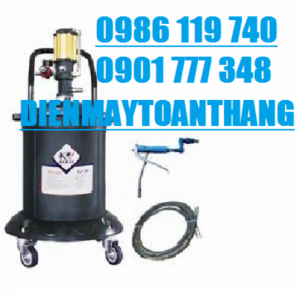 Máy bơm mỡ khí nén Kocu GZ-200 thùng 30L