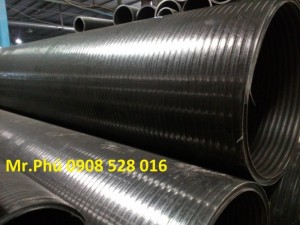 Ông gân xoắn HDPE