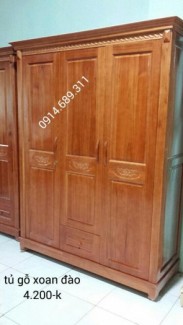 Tủ áo gỗ xoan