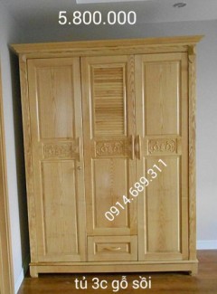 Tủ áo gỗ xoan