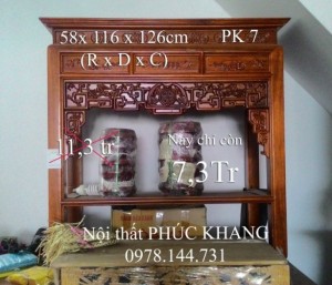 CẦN CHO RA ĐI GẤP BÀN THỜ TỦ THỜ MỚI GỖ GỤ CAO CẤP GIÁ CỰC TỐT