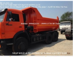 Xe ben Kamaz cũ