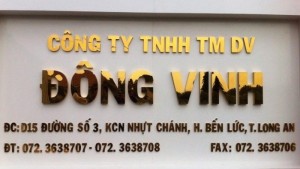 Chữ inox vàng là sản phẩm chữ nổi quảng cáo khá phố biến, được rất nhiều khách hàng yêu thích lựa chọn bởi màu sắc nổi bật, sáng bóng và bền đẹp cùng thời gian.