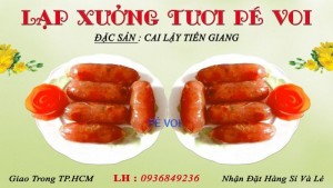 Lạp Xưởng Tươi  Tiền Giang Pé Voi Bán TP. HCM