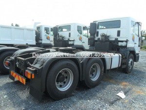 Đầu kéo Deawoo2Cầu 66 Tấn340PS- 420PS Trả góp