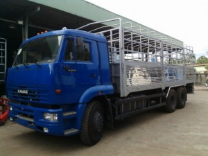Xe tải Kamaz 15 tấn 18 tấn thùng dài 7.8 mét thùng mui bạt thùng kín Giao Xe Toàn Quốc