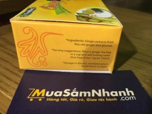 Trà Gừng Hòa Tan Hộp 5 Túi ,Trà Gừng Thái Bảo - Đặc sản Đà Lạt -TD - DS047