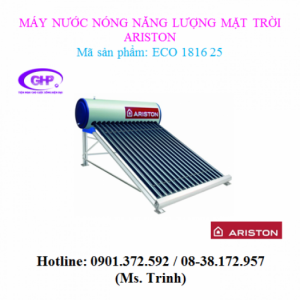 Máy nước nóng năng lượng mặt trời Ariston ECO 1816 25 200L