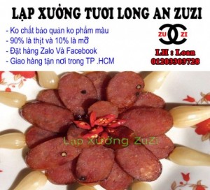 Lạp Xưởng Tươi Long An ZuZi Giao Tận Nơi TP.HCM