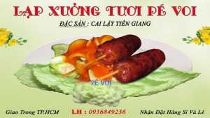 Lạp Xưởng Tươi Tiền Giang Pé Voi Giao Tận Nhà Ở TP. HCM