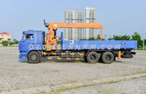 Xe Tải Kamaz 65117 Gắn Cẩu 3.5 Tấn