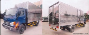 Kích thước lọt lòng thùng (DxRxC) mm 4980 x 2050 x 1870
