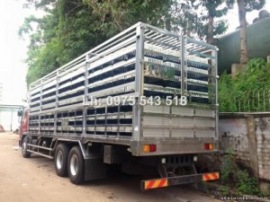 Kích thước lọt lòng thùng (DxRxC) mm 9250 x 2350 x 2350
