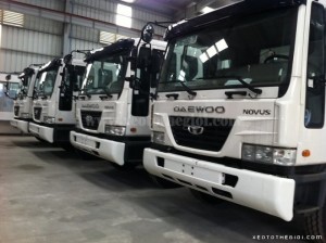 Loại động cơ DE12TIS, 4 kỳ, 6 xi lanh thẳng hàng, tăng áp