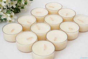 Nến Tealight-màu trắng