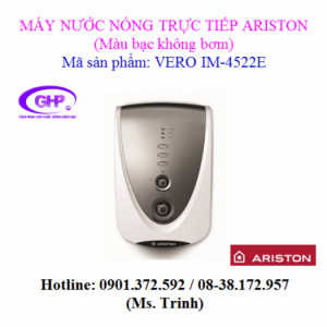 Máy nước nóng trực tiếp Ariston VERO IM-4522E màu bạc