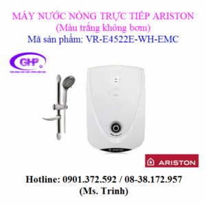 Máy nước nóng trực tiếp Ariston VR-E4522E-WH-EMC màu trắng