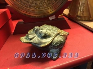 4.Đặt Thiềm Thừ vào nước ngâm 3 ngày 3 đêm.
5.Sau khi lấy ra dùng khăn bông sạch lau khô Thiềm Thừ.
6.Lấy một chút nước chè vẩy vào mắt Thiềm Thừ – đây còn gọi là “khai quang điểm nhãn”.
7.Khai quang hoàn tất.
