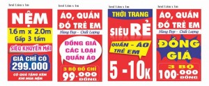 Sang gấp cửa hàng và toàn bộ hàng hóa